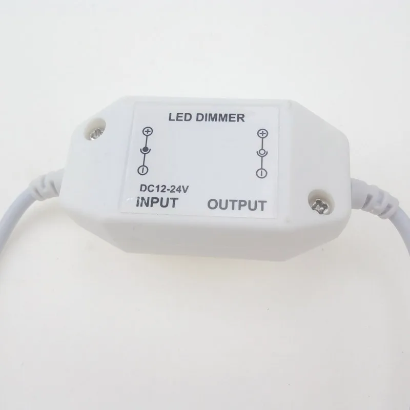 Диммируемая Светодиодная лента 3528 5 м регулируемая яркость + 2 А диммер адаптер