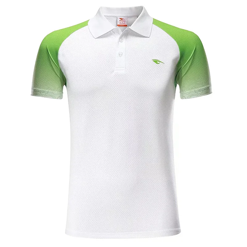 Дышащий Гольф рубашка Последние осень-зима JL футболка Рубашка с короткими