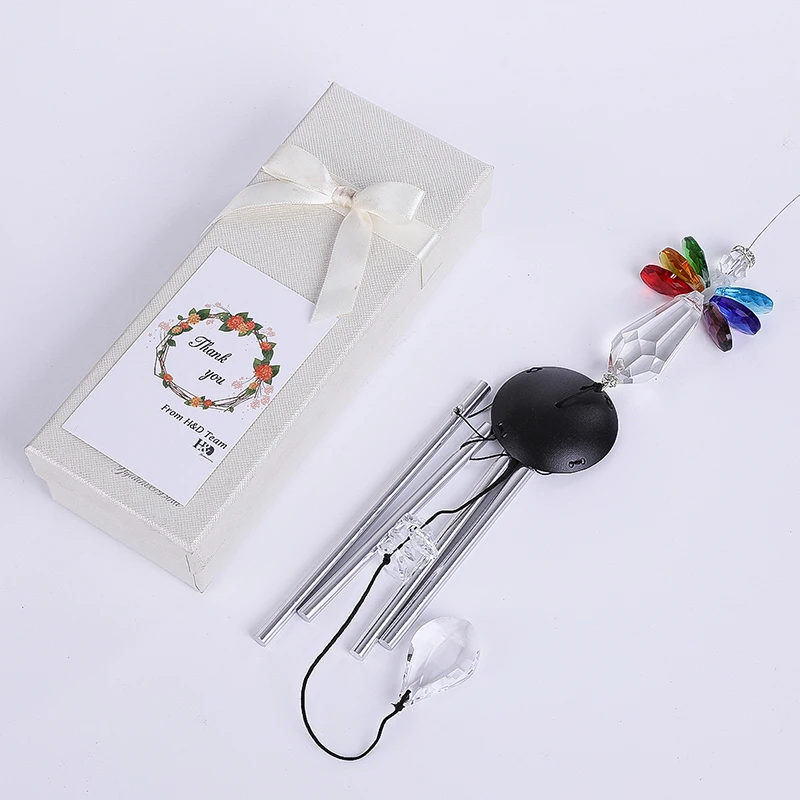 H &amp D Хрустальный Ангел-хранитель ветряные колокольчики мемориальные подарки