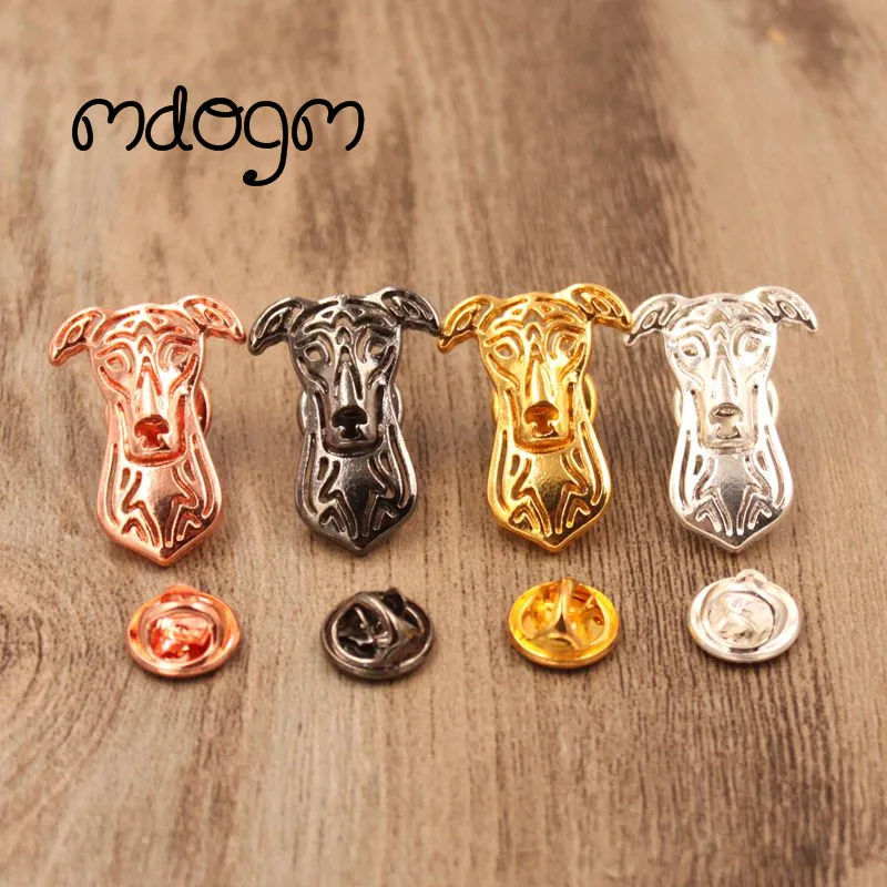 Mdogm Greyhound собака броши и булавки оптовая продажа костюм милый смешной