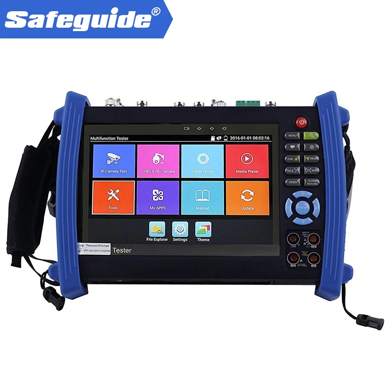 IPC 8600plus series IP CCTV тестер монитор ip аналоговый AHD TVI CVI SDI камеры H.265 4K 4 МП 5 Мп ONVIF wifi POE 12