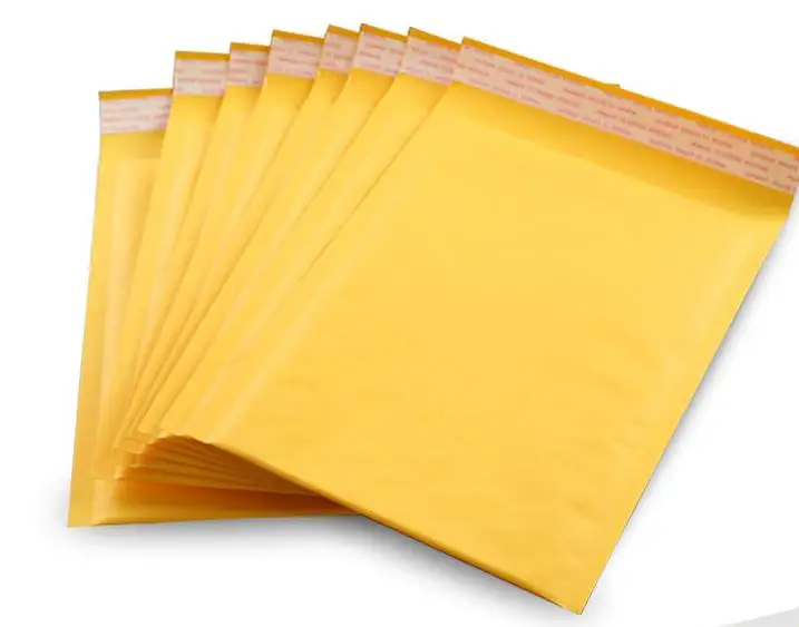 Крафт-бумага с пузырчатой подкладкой конверты для почтовых отправлений