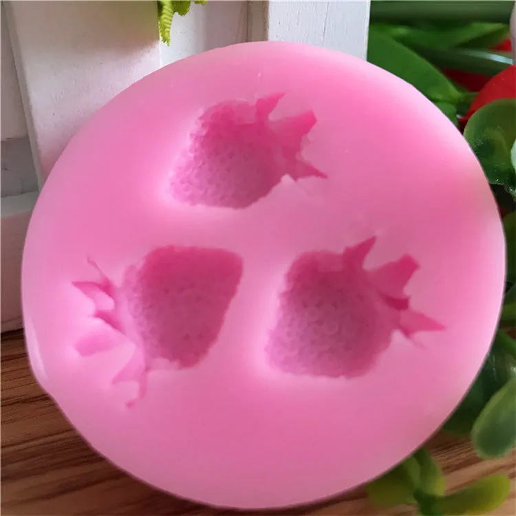 1 шт. клубника шоколад конфеты Jello силиконовая форма формы для торта инструменты