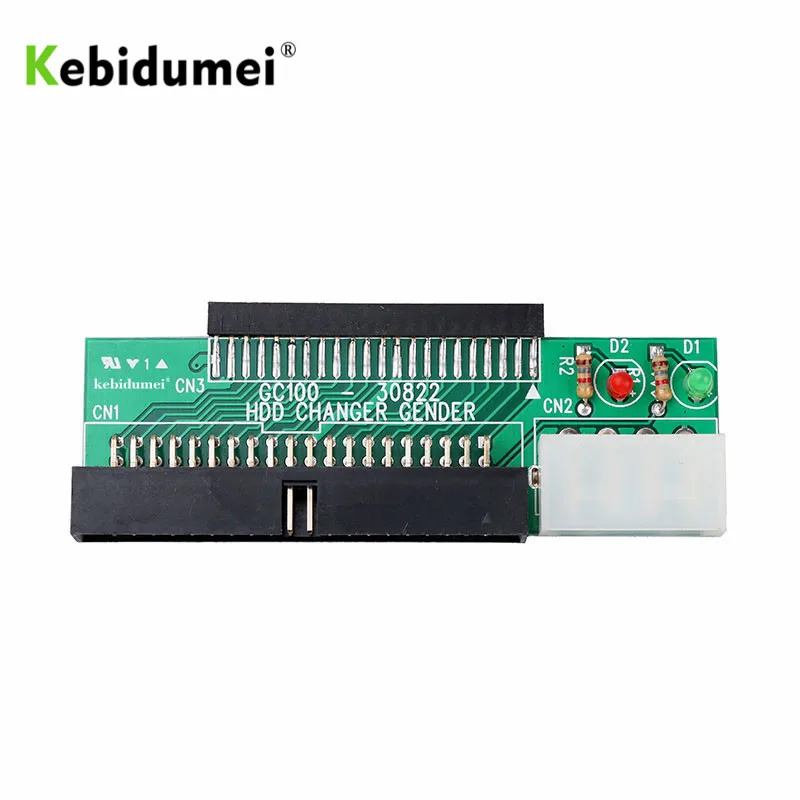 Kebidumei 44 контакта 2 5 ''HDD до 3 5'' IDE преобразователь жесткого диска адаптер для