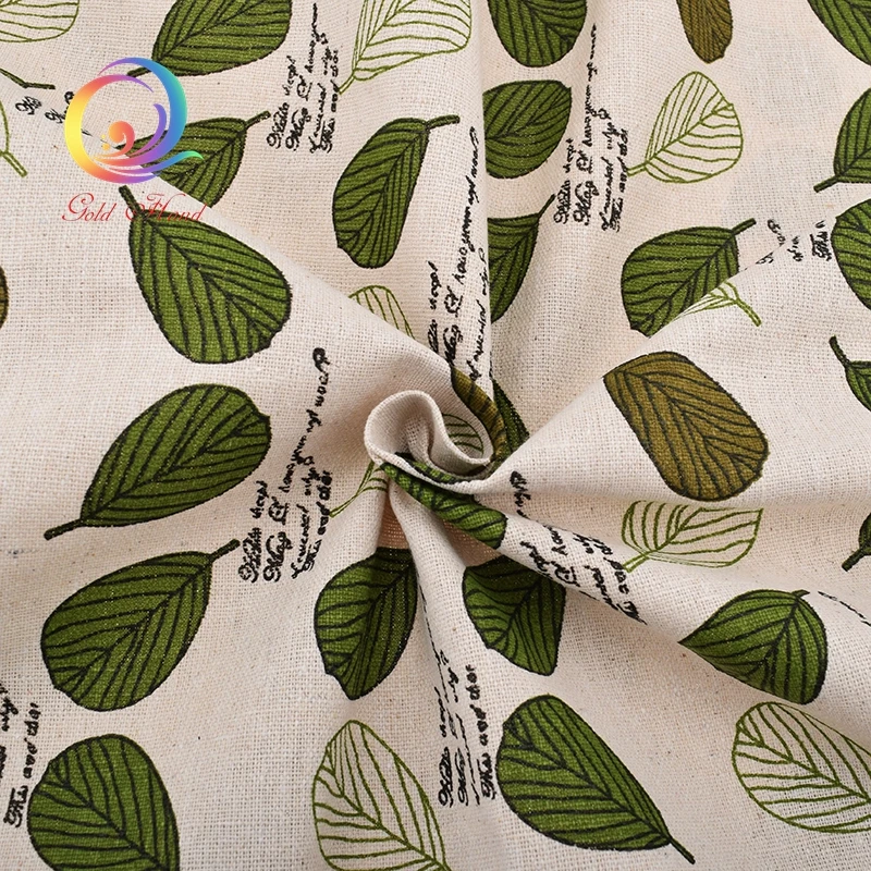 Хлопковая льняная ткань с принтом сделай сам диван для пэчворка квилтинга