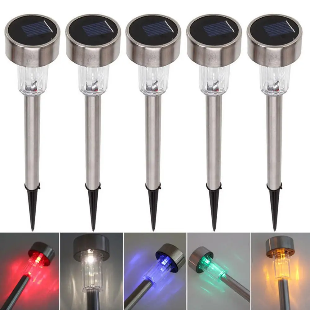 12 шт. светодиодный RGB Soloar светильник в 40 мАч Luminaria наружные декоративные Солнечный