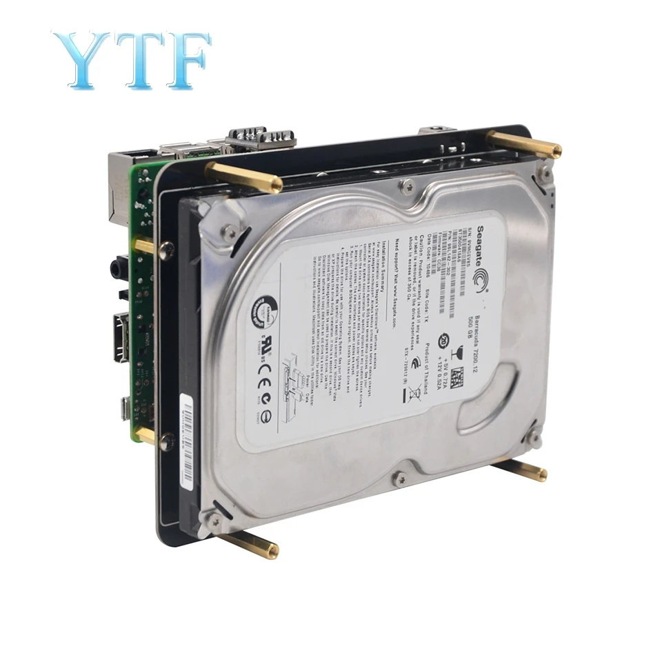 Raspberry Pi 2 3 B+ Plus/3B X830 V2.0 HDD плата расширения с функцией отключения Veilig, 3," SATA HDD Opslag модуль