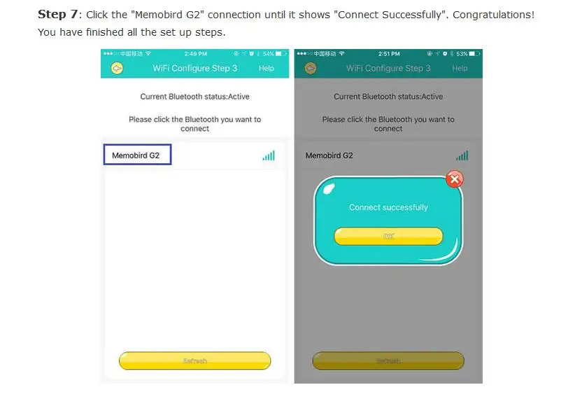 Международное издание MEMOBIRD G2 Портативный термопринтер WiFi 58 мм карман для телефона Беспроводной соединения принтеры