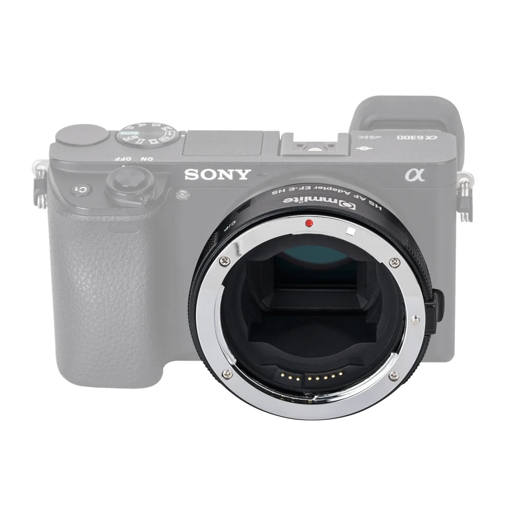 Commlite CM EF E HS быстрый адаптер для объектива с автофокусом Canon EF/EF S объектив Sony Mount