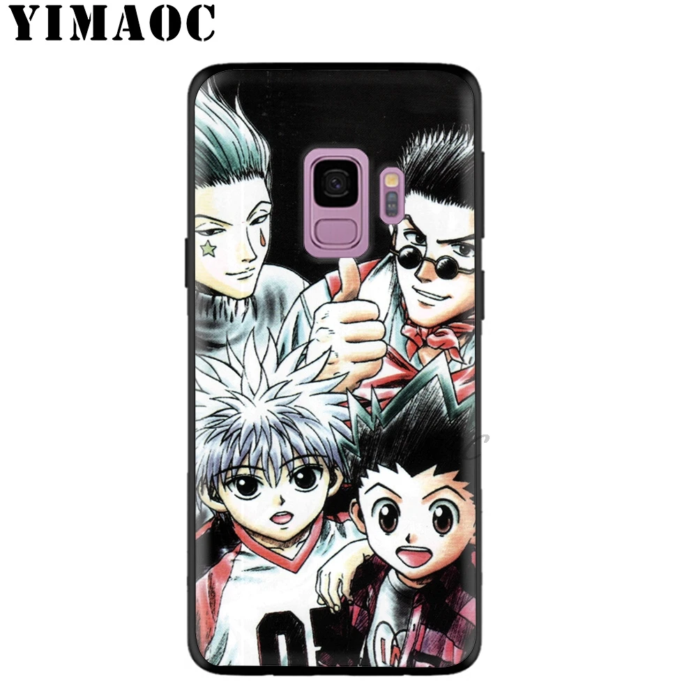 YIMAOC Hunter x logo Soft TPU Silicone Case for Samsung Galaxy S10 S10e S9 S8 Plus S7 S6 Edge &amp J6 |