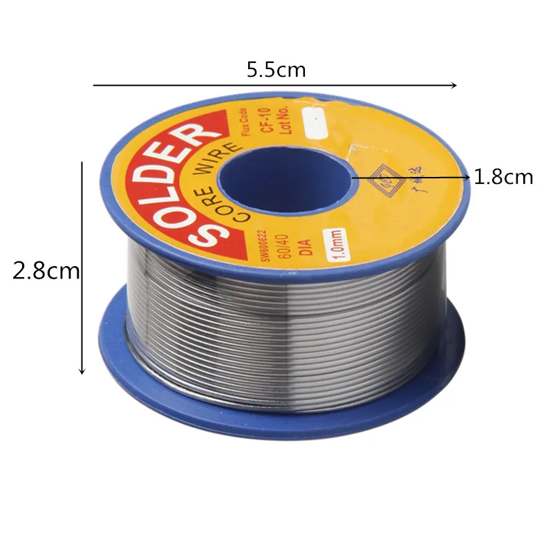 Припой с проводом диаметром 1 0 мм сварочный провод без канифоли низкой