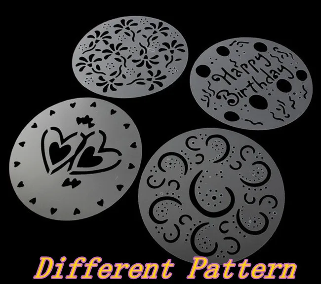4 шт. трафареты для украшения торта|cake stencil|decorating cake stencilfor |