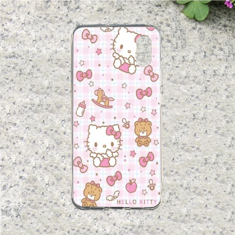 Hello kitty чехол для телефона Xiaomi redmi 4A 4X4 pro 5 5A 6A 6X6 Note 2 3 4X5 6 из мягкой искусственной