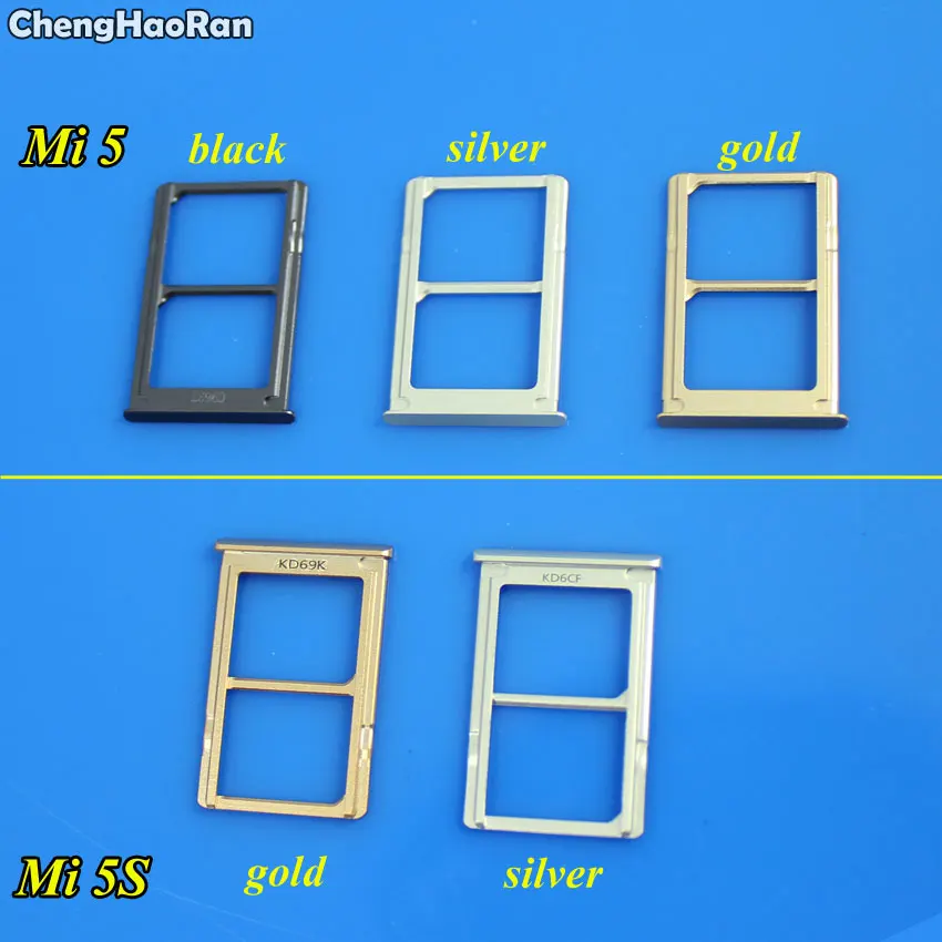 

Считыватель SIM-карт ChengHaoRan, 1 шт., слот для Xiaomi Mi5, Mi 5, M5, Mi5S, Mi 5S, M5S, сменный держатель для Sim-карты