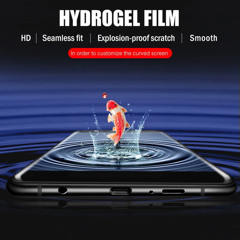 15D изогнутая для samsung s10 5G s8 s9 plus мягкая Гидрогелевая пленка note 10 pro lite s 8 9 s10E защита