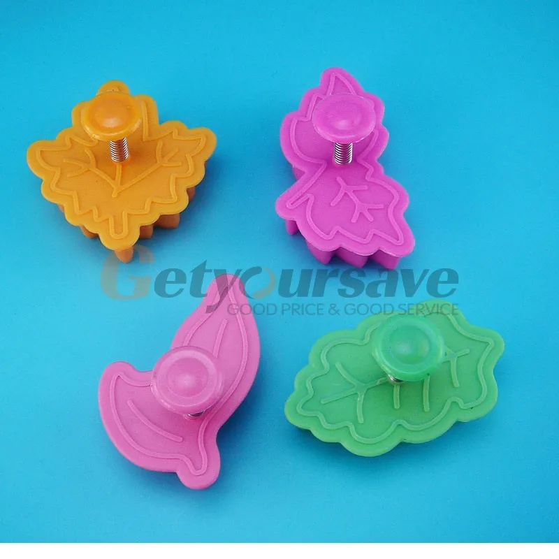 4 шт. осенний кленовый лист печенья резак выпечки бисквит мастика помадка торт