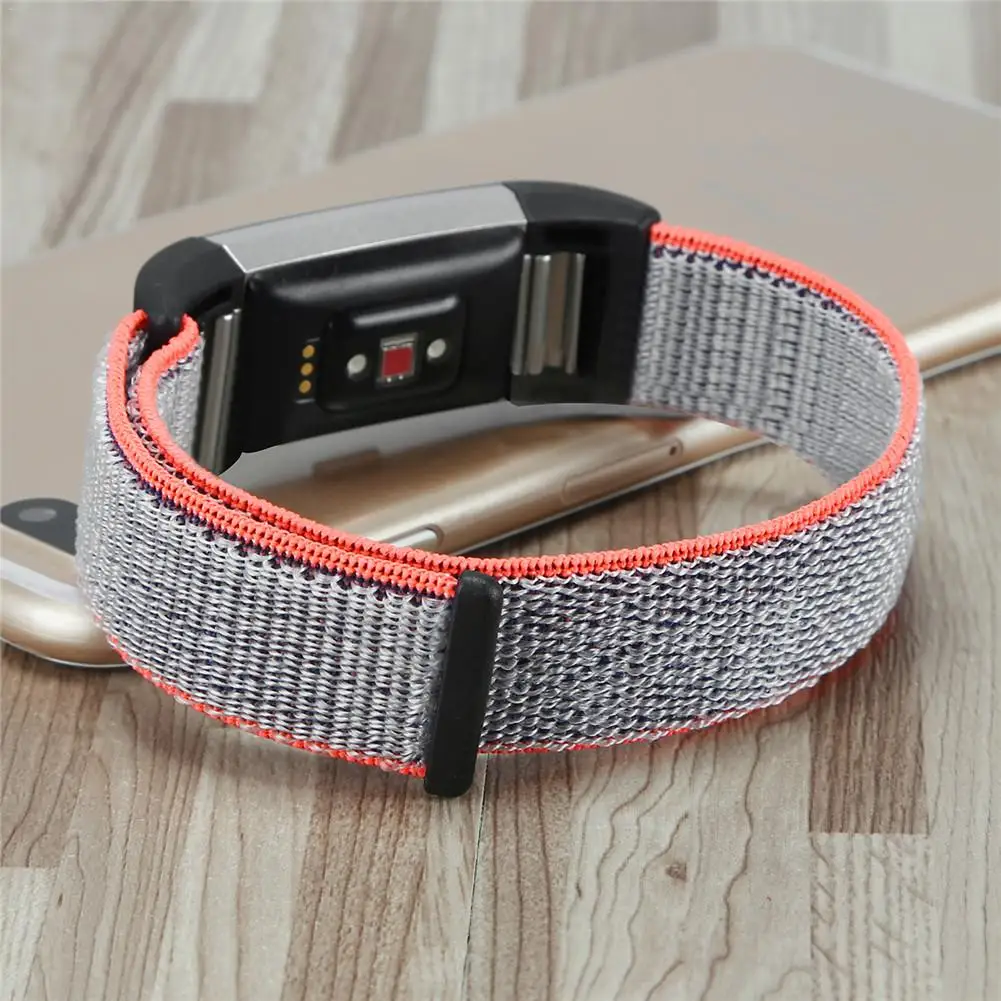 Модный нейлоновый ремешок для часов спортивный Плетеный Fitbit Charge