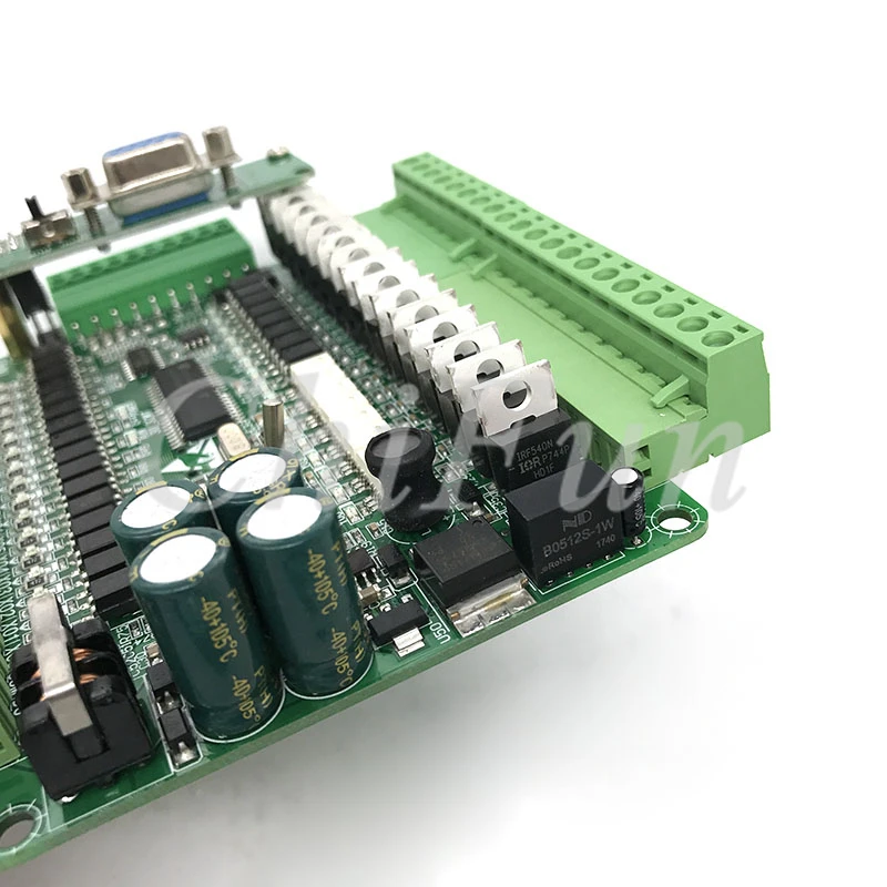 FX3U 32MT PLC промышленная плата управления 6AD 2DA 8 way 100K pulse С 485 RTU коммуникационная