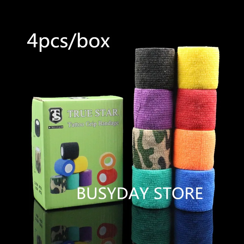 4 шт. Обложка для тату ручек 50 мм|tattoo accessories|for tattootattoo grip cover |