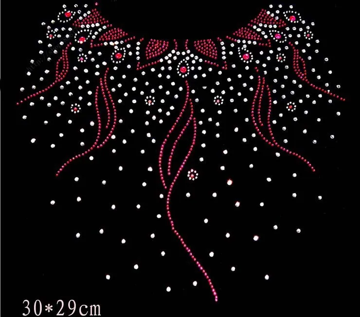 2 шт./лот Высокое качество вырез плоская спина Горячая фиксация Стразы перенос на