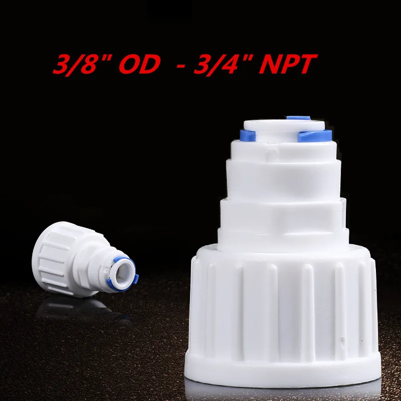 3/8 &quotтруба OD соединение 3/4&quot NPT Женская резьба Прямые Быстрые фитинги для