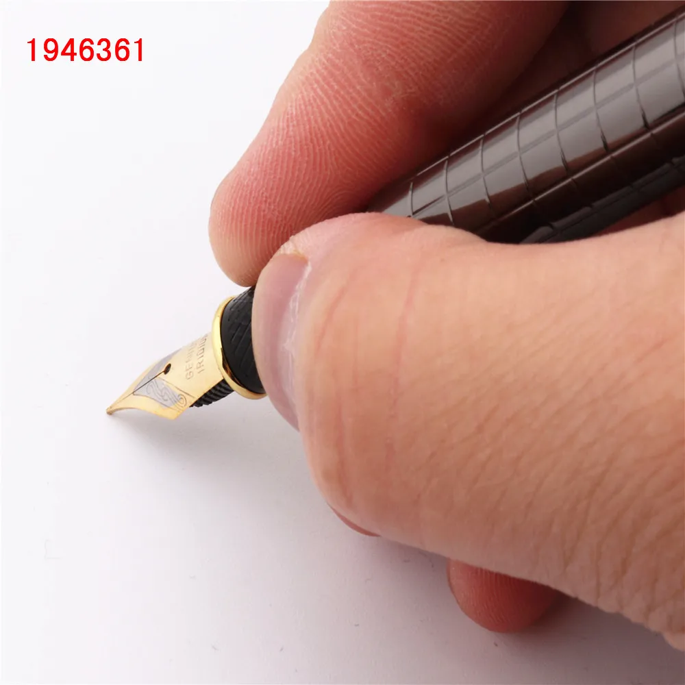 Роскошное Качество 856 чистый серый Croos line Бизнес Офис Средний Перьевая ручка новинка