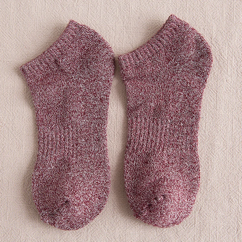 5 пар мужские толстые теплые носки осенние и зимние комфортные хлопковые Meias Sox