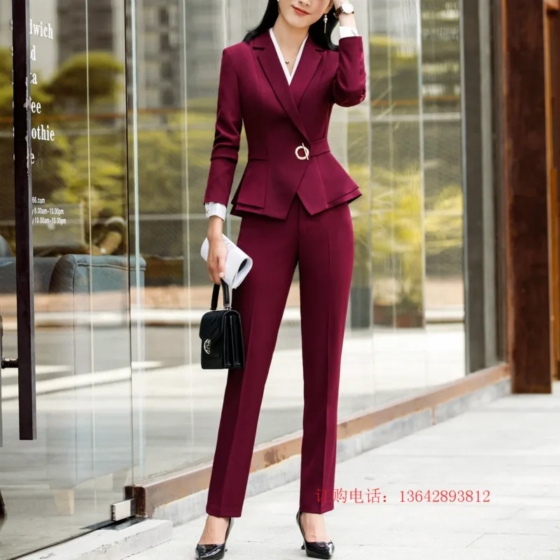 

Новинка, женская одежда, брюки для женщин, офисный костюм, брюки, женский пиджак, деловой костюм, пиджак, женский костюм, Блейзер, комплект