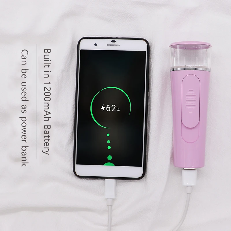 Портативный распылитель для лица USB отпариватель мини увлажняющий увлажнитель