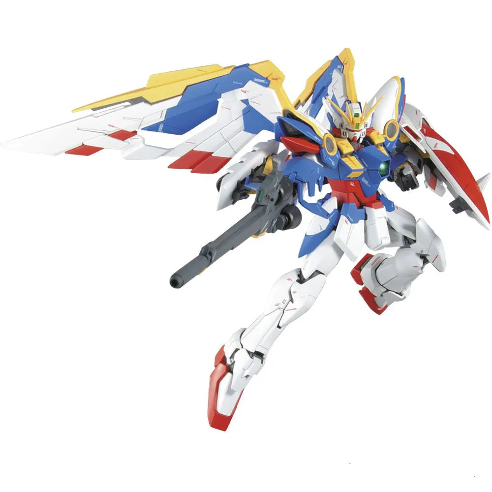 Горячее аниме MG 1/100 Wing Gundam Zero Custom Endless Waltz Ver. Ka XXXG-00W0 головоломка в собранном виде