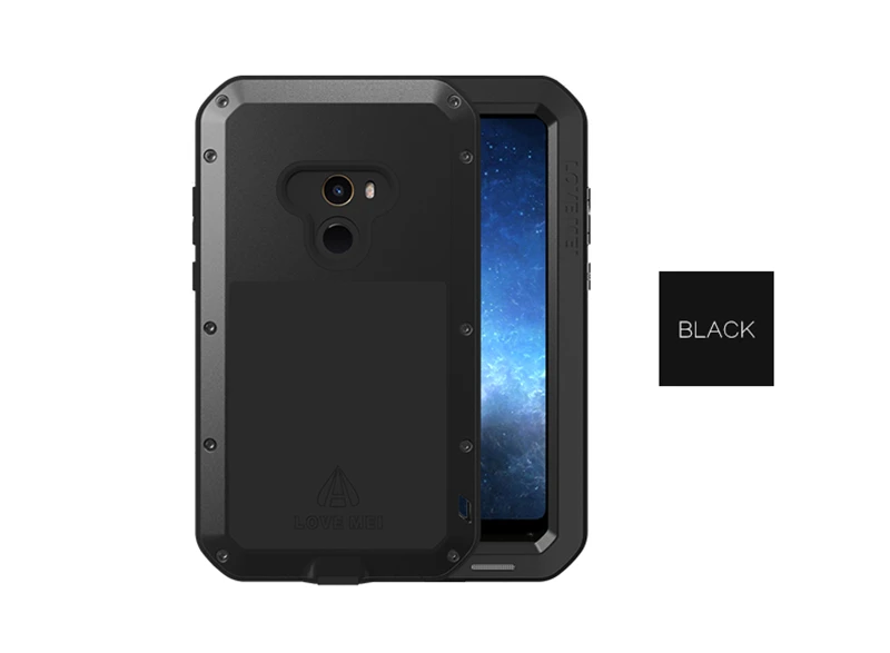Любовь Мэй Горилла стекло металлический водостойкий Чехол для Xiaomi Mi X 2 S противоударный чехол для Xiaomi Mi Mix 2 крышка Капа чехол для телефона 5,99