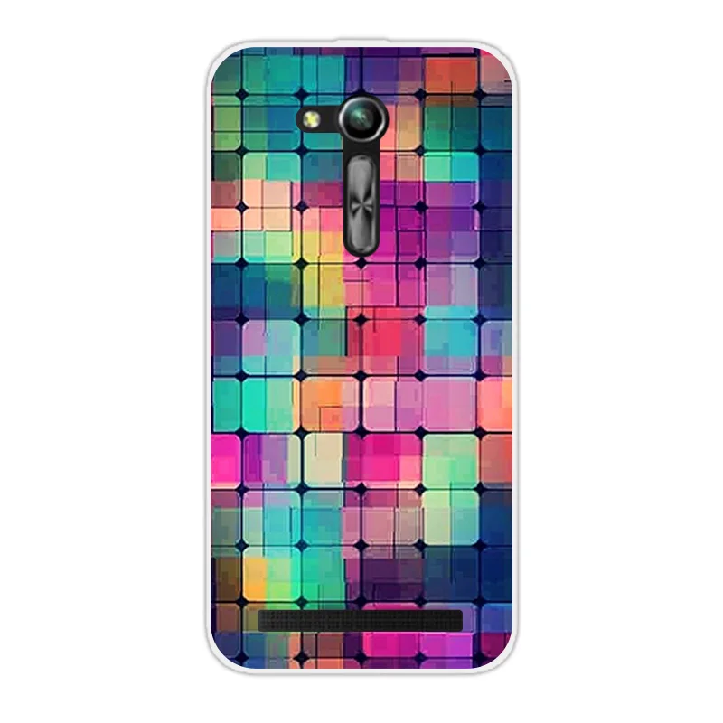 Для Asus Zenfone GO ZB452KG задняя крышка 4 5 дюйма Прозрачный Мягкий ТПУ причудливый чехол