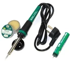 Электрический паяльник LAOA 30 Вт 220 В110 В, набор электронных паяльников, сварочный пистолет, ремонтные инструменты с паяльной пастой, пинцет, Оловянная проволока