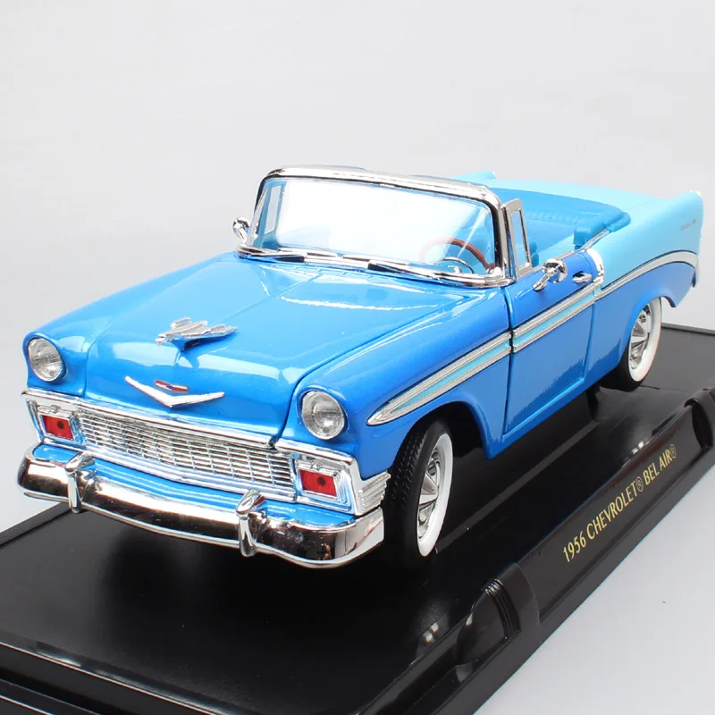 1:18, Роскошная большая дорога, подпись, 1956, Шевроле Бель, воздух, трансформер, chevy BELAIR, литье под давлением, автомобильный масштаб, Металлический Игрушечный Автомобиль, авто моделирование