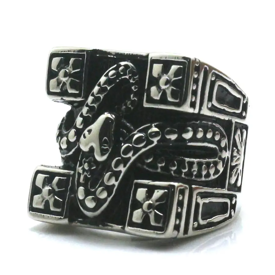 316L Stainle Steel Punk Gothic Snake Cool Ring | Украшения и аксессуары
