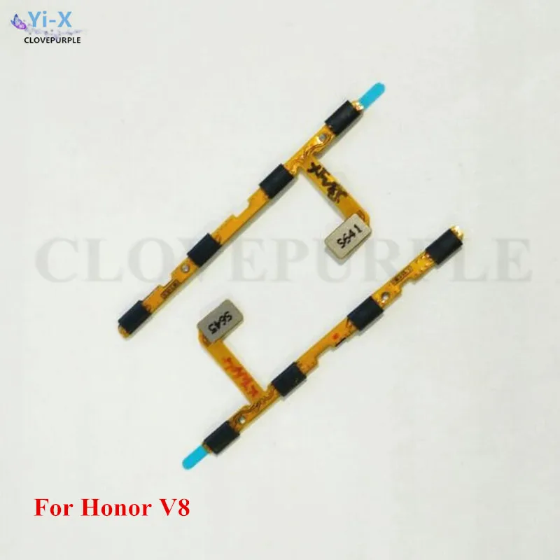 

5PCS/Lot Power Volume Button Flex Cable for Huawei Honor V8 Power On/Off Volume Up/Down Replacement Parts