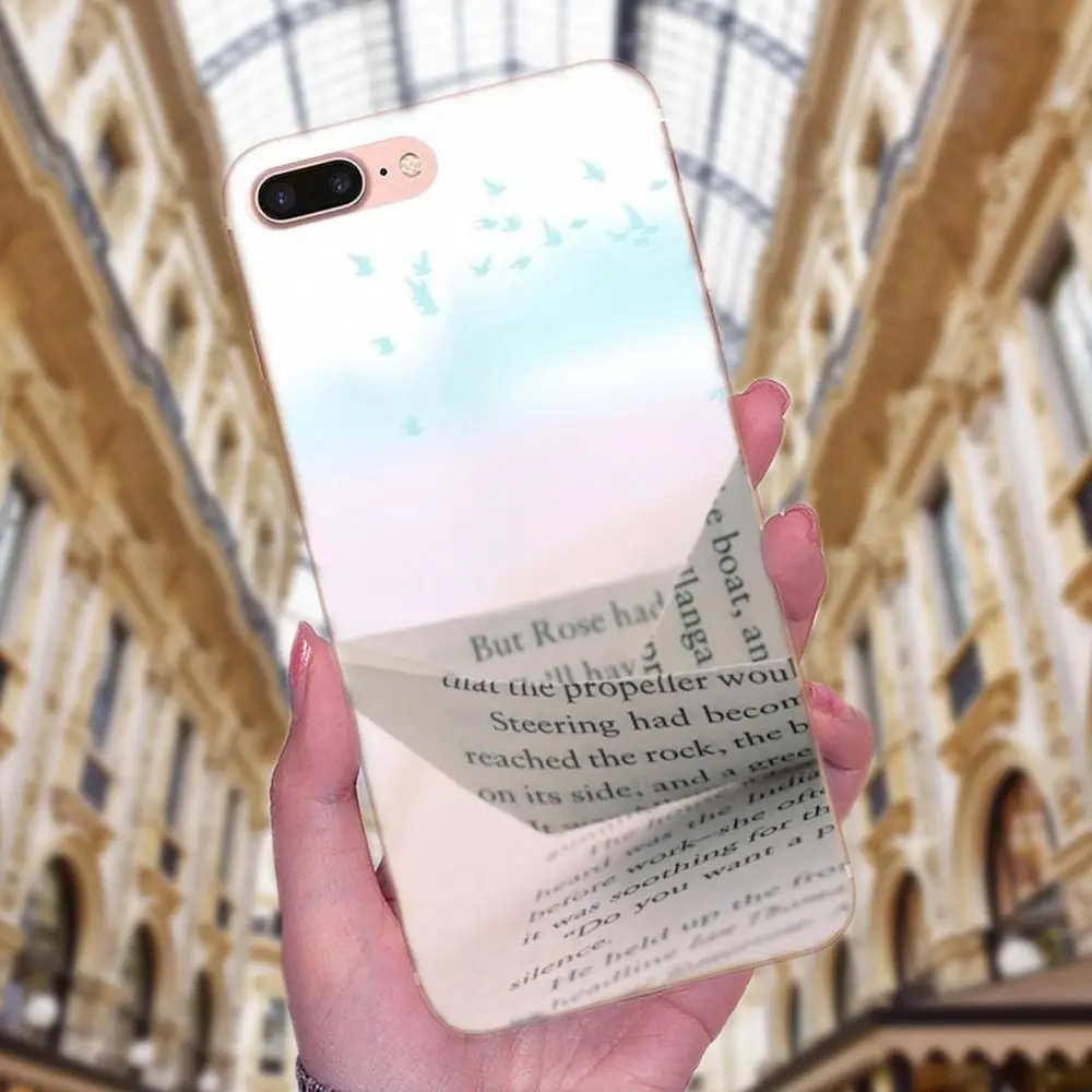 Японский рисунок оригами Crane из ТПУ для Huawei P7 Honor 4C 5A 5C 5X 6 6C 6A 6X 7 7X 8 9 V8 V10 Y3II Y5II Y6II G8 Play