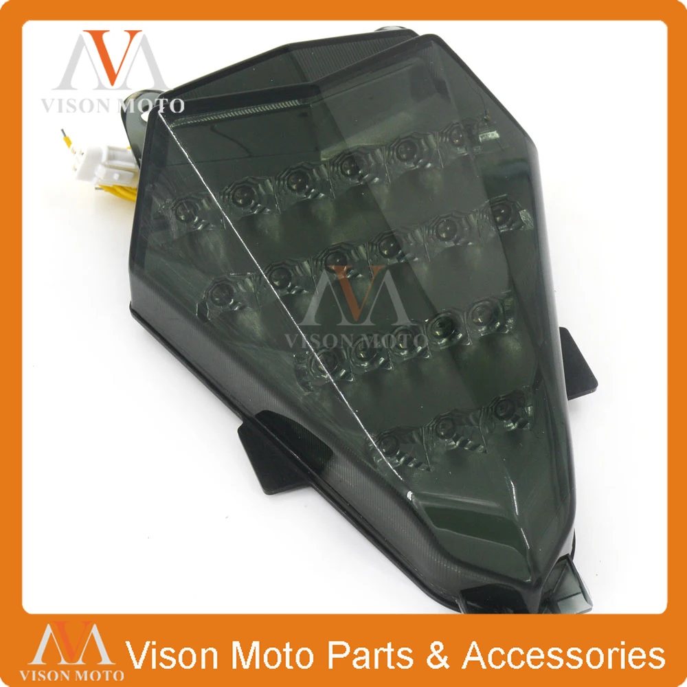 Задний фонарь для мотоцикла Тормозные сигналы СВЕТОДИОДНАЯ встроенная лампа YAMAHA