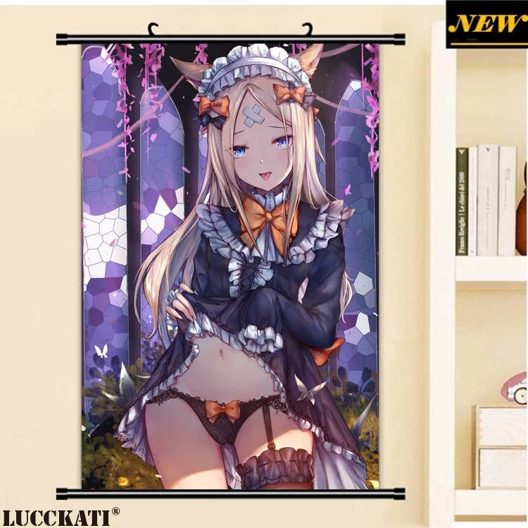 40X60 см Fate grand order Fate/go Fgo видеть через каплей ноги мультфильм аниме Настенная картина плакат прокрутки холст живопись 30