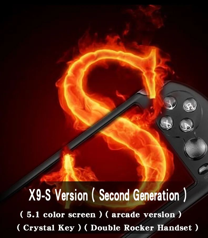 5,1 дюймов Большой экран для psp игровая камера видео MP4 MP5 Классическая портативная игровая консоль поддержка ТВ Видео игровая консоль