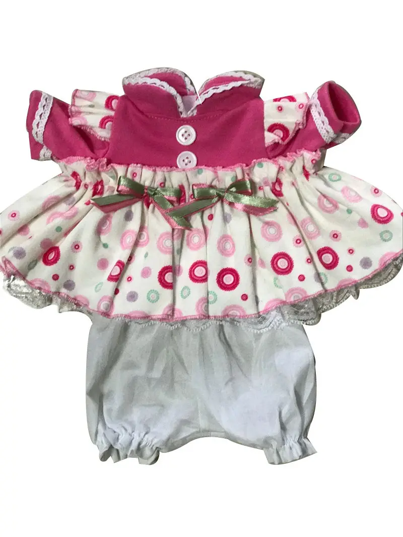 15 новейший стиль s 18 дюймов 45 см Reborn Baby Doll Одежда с разными стилями горячая распродажа Рождественский подарок/DIY кукольная одежда лучший подарок