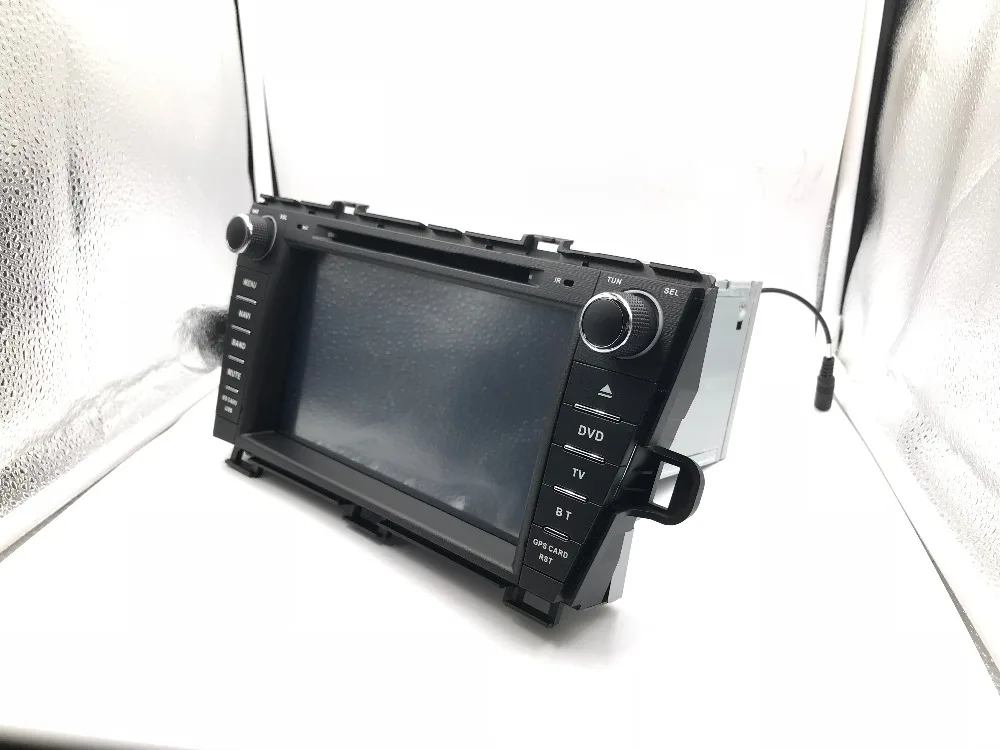 BYNCG 8 дюймов Android 8,0 Восьмиядерный 2 Гб ram автомобильный DVD для TOYOTA PRIUS 2009-2012 1024*600 емкостный экран, 32 Гб gps BT wifi