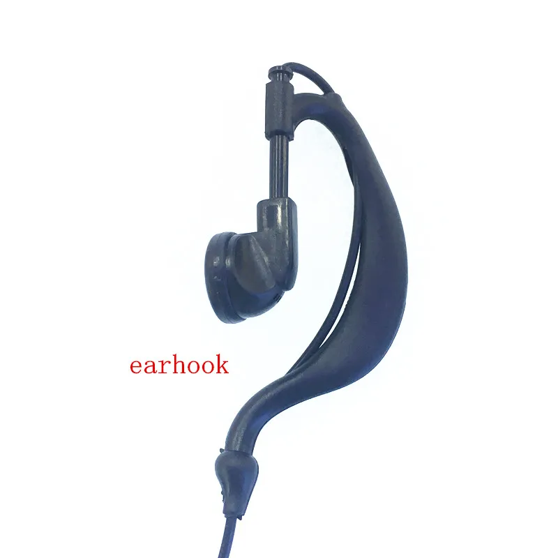 Honghuismart наушники K разъем 2 контакта зажим PTT для kenwood baofeng tyt quansheng puxing tonfa weierwei и т. д.