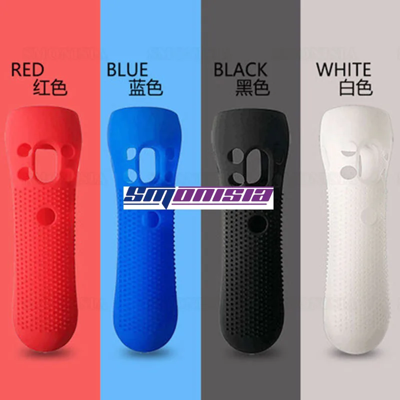 2pcs Move Silicone Case For PS3 PS4 Sony PlayStation 3 Right Hand Non-slip Cover VR Controller |