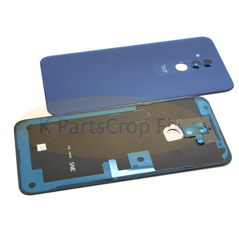 Крышка батарейного отсека для Huawei Mate 20 Lite Задняя стеклянная панель корпус lite