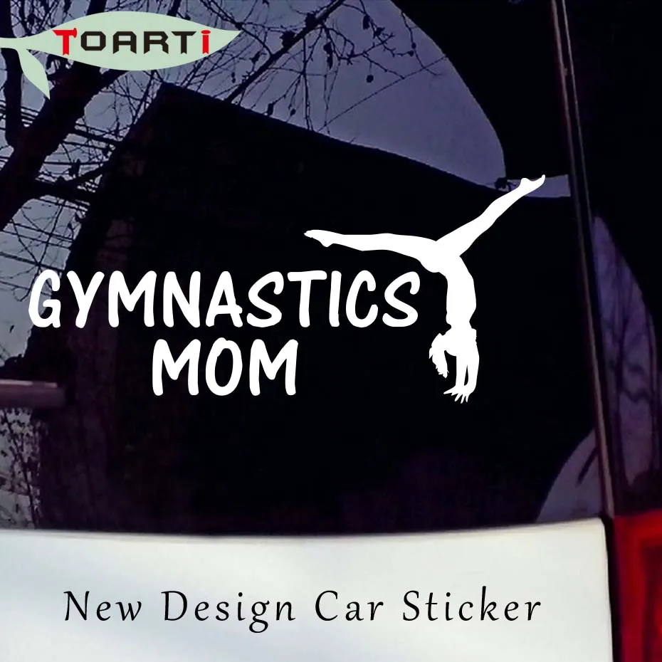 19 9*8 9 см забавная наклейка для гимнастики мамы ноутбука авто оконный бампер