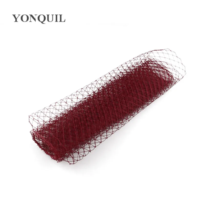 Фата для волос шляпа-Фата коричневая или 26 цветов 10 дюймов (25 см) птичьей клетки