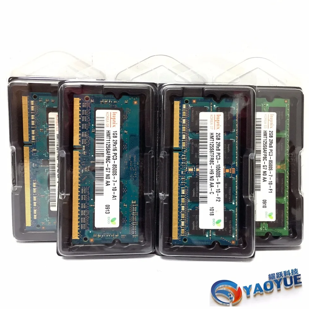 Hynix Чипсет 1 Гб 2 Гб 4 ГБ 8 ГБ PC2 PC3 DDR2 DDR3 667 МГц 800 1066 МГц 1333 1600 МГц модуль памяти лэптоп ноутбук память Оперативная память