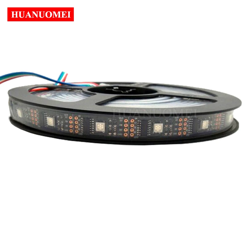 5M 32 светодиодный s/m WS2801 RGB полосы 5050 Водонепроницаемый свет гибкие светодиодные