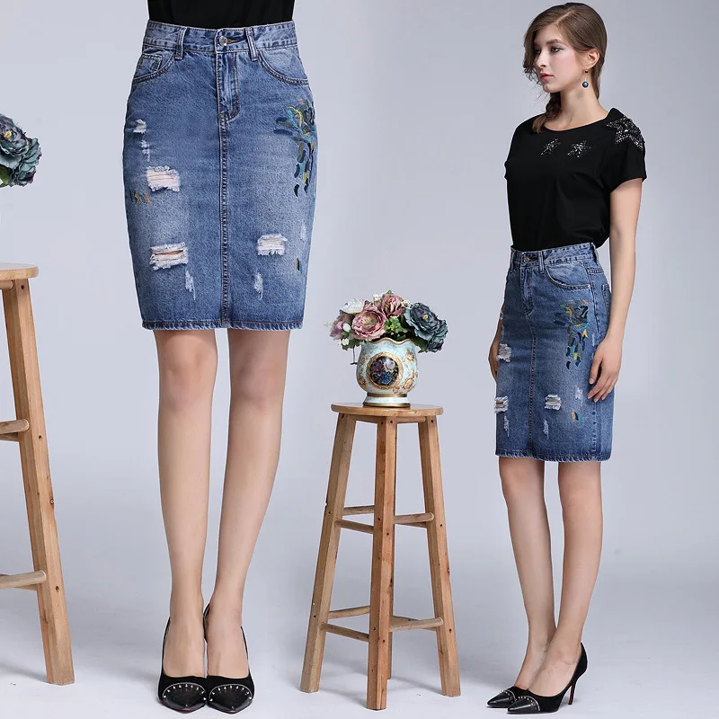 Мода 2018 юбки Для женщин s летние элегантные ботфорты Размеры отверстия d